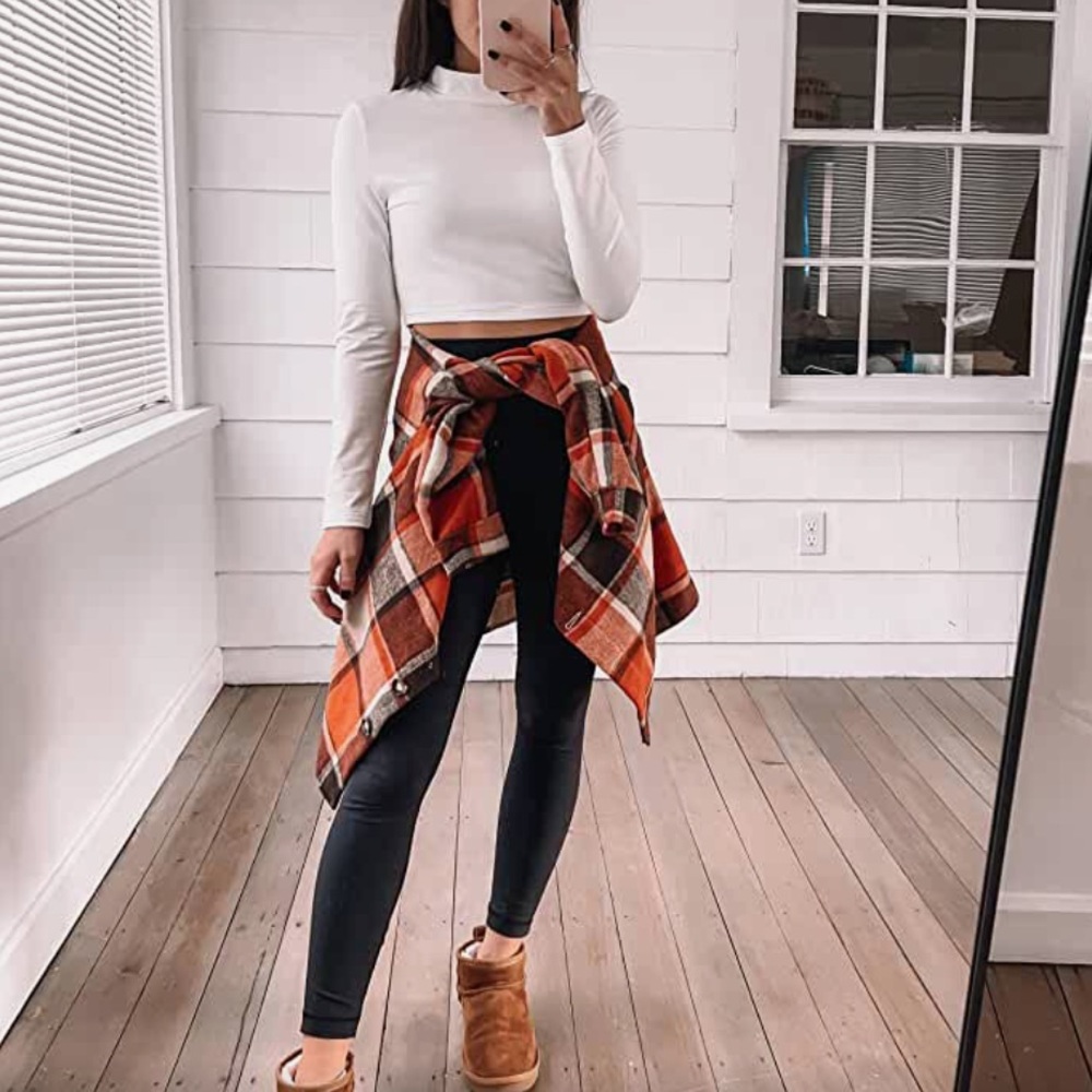 Plaid shacket - Picture 2 of 4